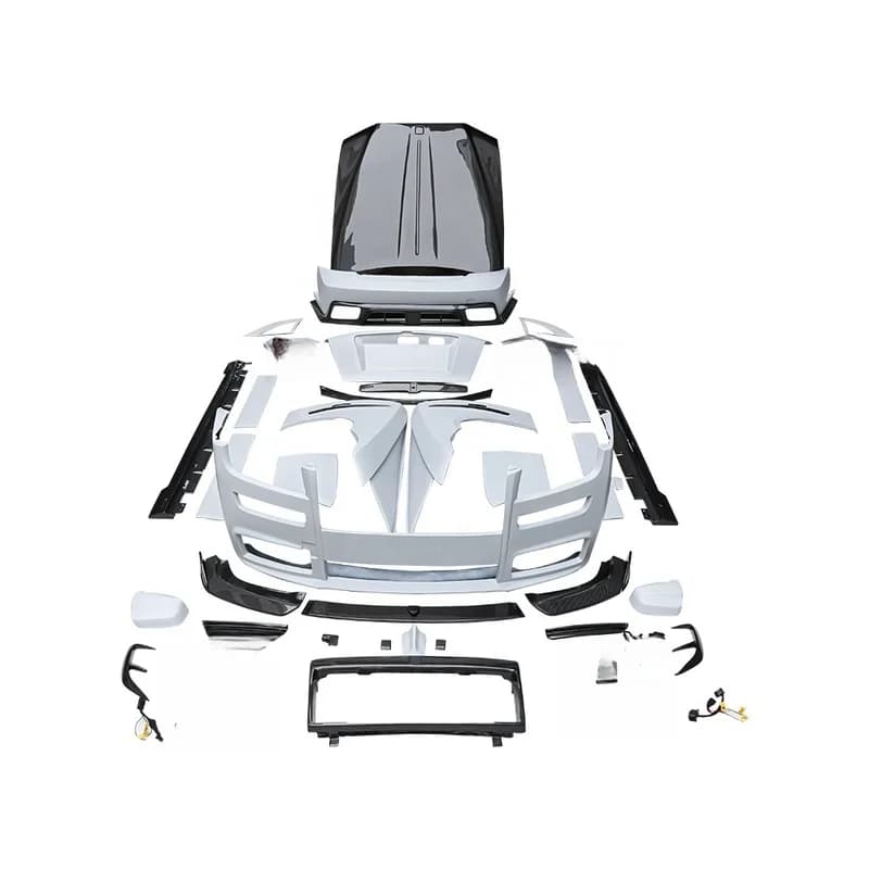 Front Bumper Grilles Frame Car Fender Rear Bumper Side Vents Body Kit for  Ghost Facelift 4Th Gen MSY Bodykit