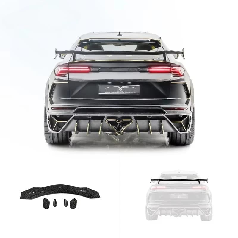 Suitable for Lamborghini Urus Body Kit Upgrade Car Modification MSY Style Carbon Fiber Rear Spoiler Trunk Spoiler GT Tail Wing