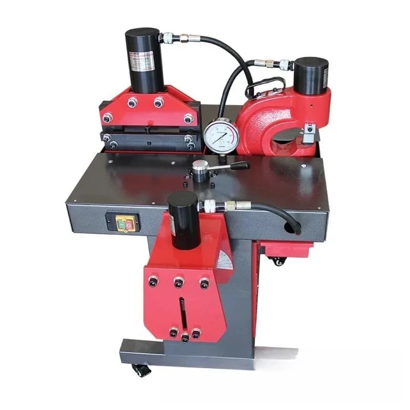 Electric punching machine EPCB-401 copper bar busbar processing machine three-in-one punching and bending machine