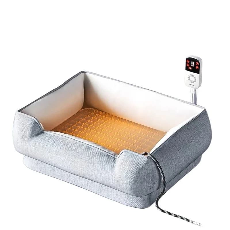 Electric heating, luxury dog kennel, warm in winter, removable and washable, medium-sized small dog and cat kennel, pet bed