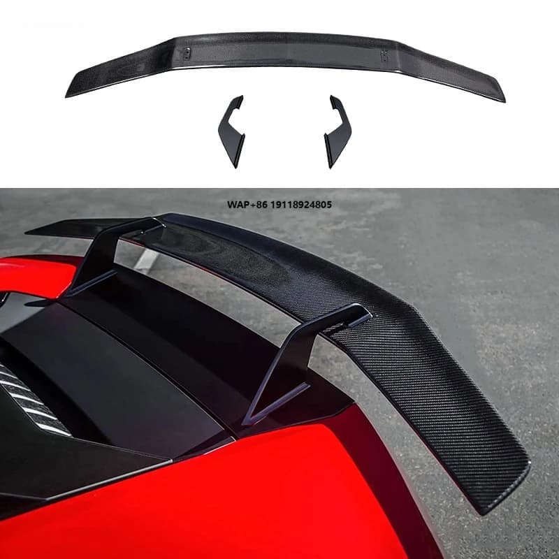 Add Wing High Quality Carbon Fiber Spoiler Rear Wing in Stock for Huracan