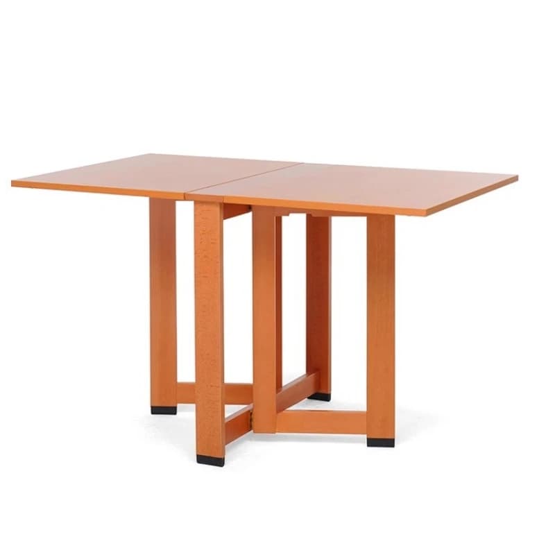 Nordic simple household foldable mobile creative solid wood small dining ta ble