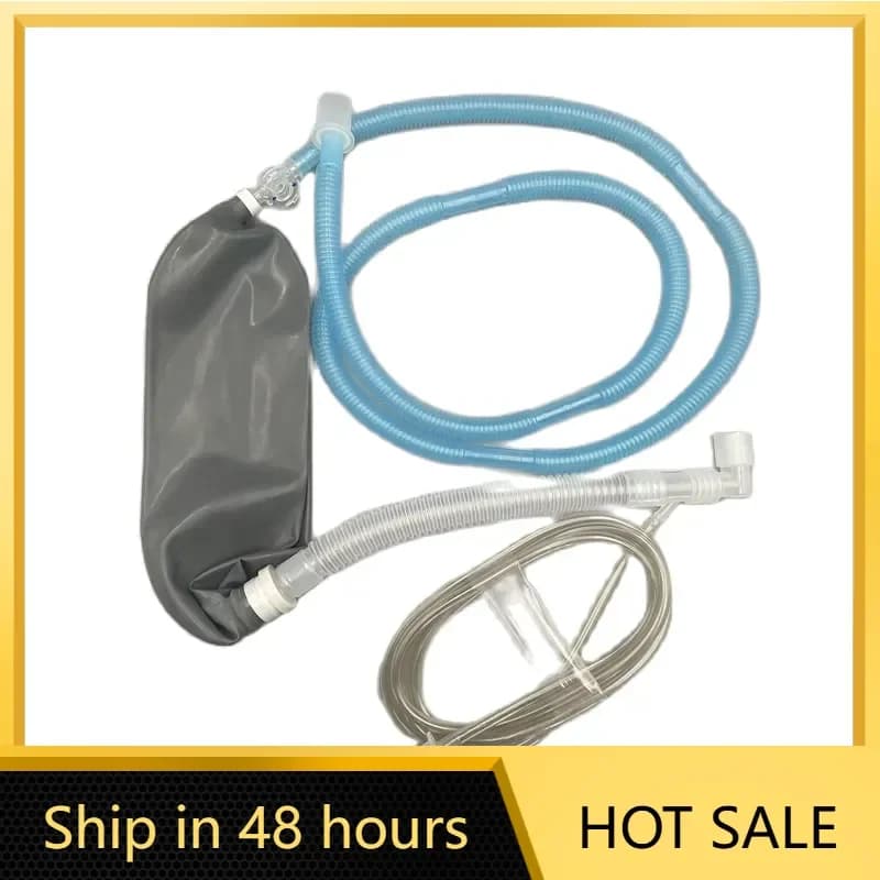 Jack/son Rees DC Non-Duplex Breathing Tube Open Circuit Accessory 15mm 22mm 0.5L 1L Breathing Tube for Resuscitation Supplies
