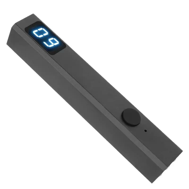 OEM Supported USB Rechargeable Metal UV LED Nail Lamp Portable Mini Handheld Tool