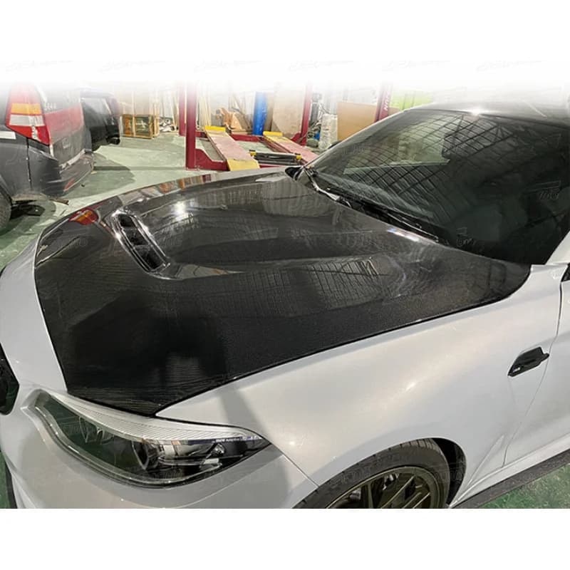 High Quality CS‑Style Dry Carbon‑Fiber Engine Hood, Performance Car Tuning Parts 2016‑2019