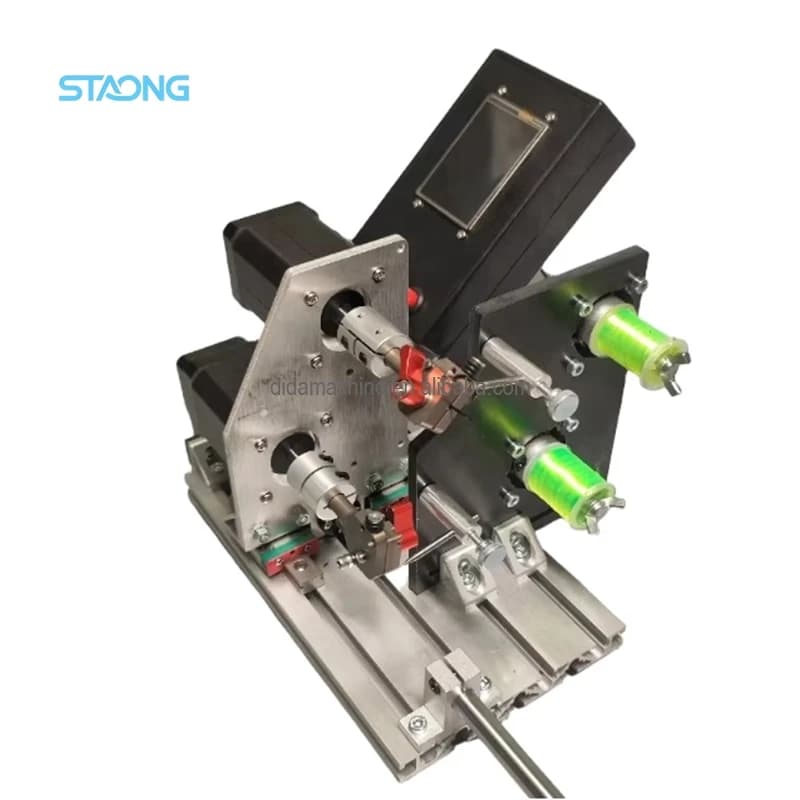 Small Knotless Hook Tying Machine, Electric Hook Tying Device, Knotless Thread Winding Machine