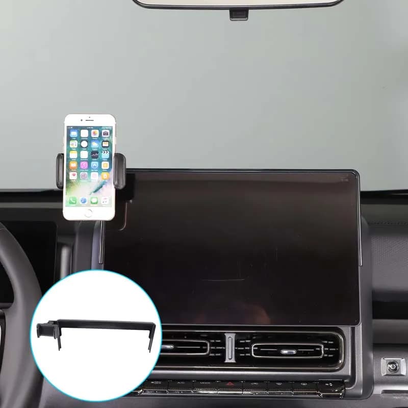For 24-25 Haval H9/23-24 Haval Raptors Car Central Control Screen Rear Phone Holder ABS Automotive Phone Holder Accessories