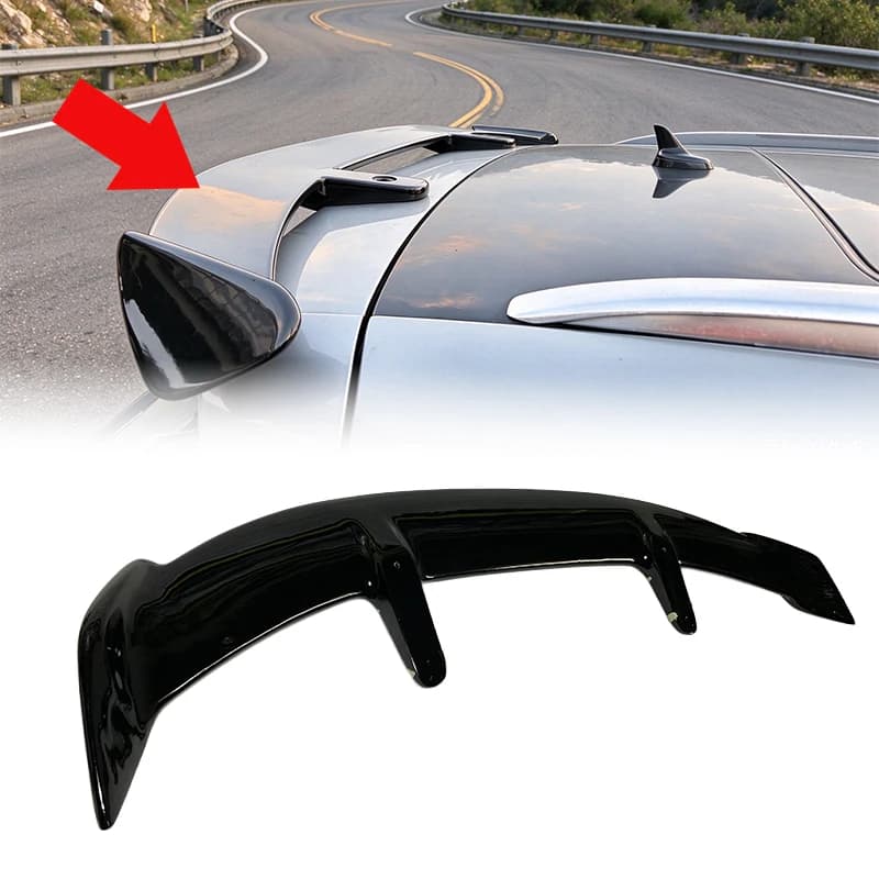 For Audi Q7 2005-2025 Q5 2008-2024 Top Roof Spoiler Tail Wing Gloss Black Auto Exterior Modification Body Kit Parts
