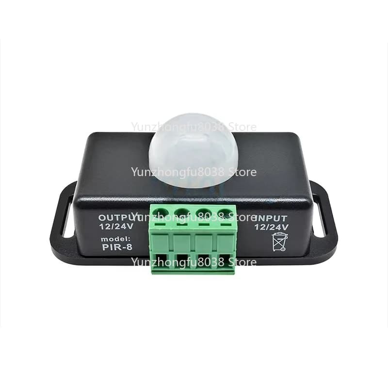 Motion Sensor Detector Switch, Mini 12V 24 V for Light Emitting Diode Bar Luban Optical Ribbon Patch 5050 3528 6A 12/24 Volt
