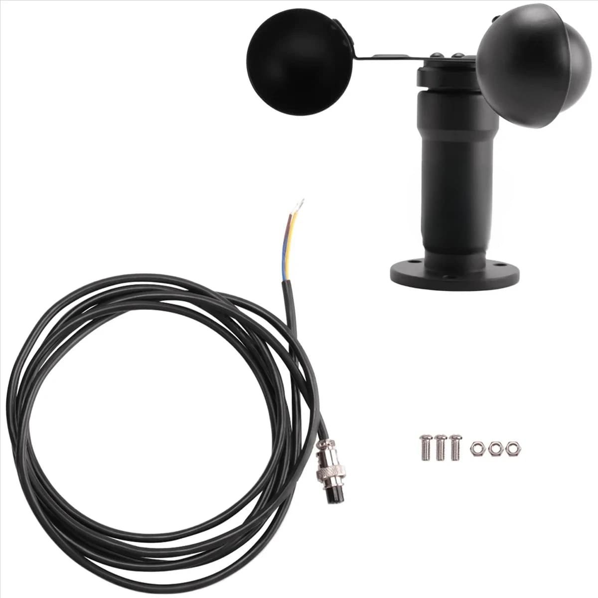 Signal Wind Sensors Digital Anemometers Pulse Signals Outputs Aluminums Alloys Winds Speeds Sensors Anemometers Anemometers