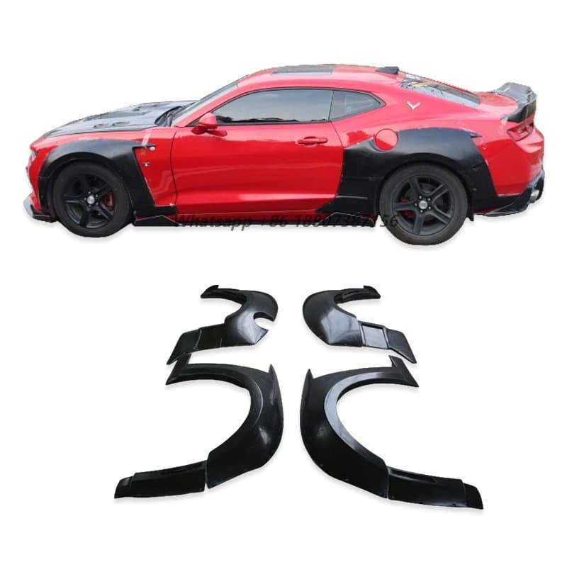 For Camaro 2015-2022 Upgrades High Quality Materials Glass Fiber Fenders Automotive Wheel Arch Car Bumper Body Kit