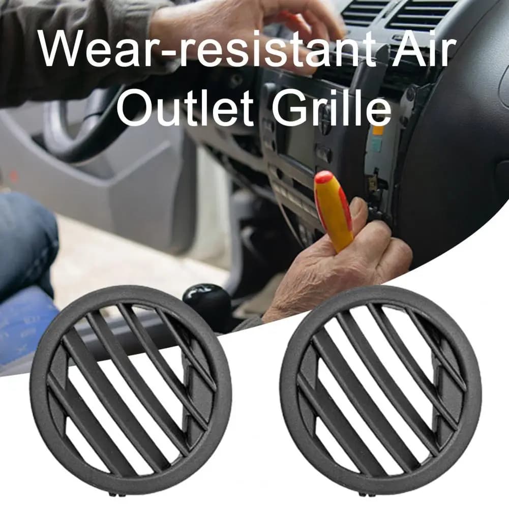 Air Vent Grille Cover For GLK X204 2009 2016 Scratch Resistant Design Round Small Size Air Outlet Grille