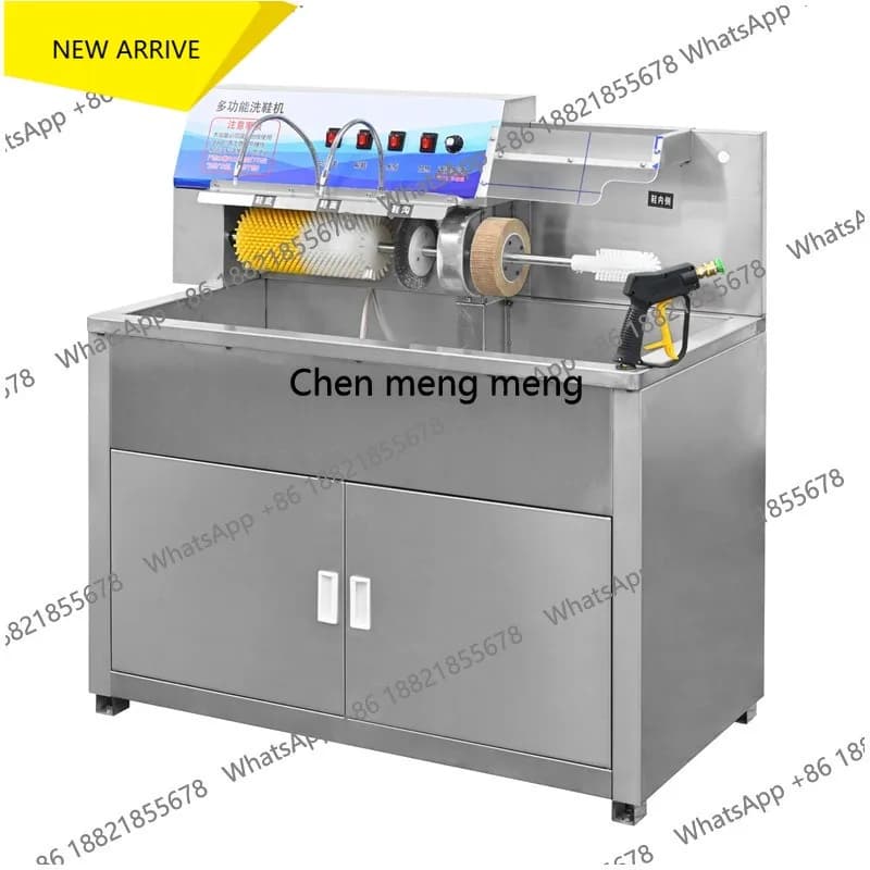 2000W Commercial Cold Water Heating Shoes Washing and Drying Machine Sterilizing Semi-automatic Shoe Washer and Dryer Machine