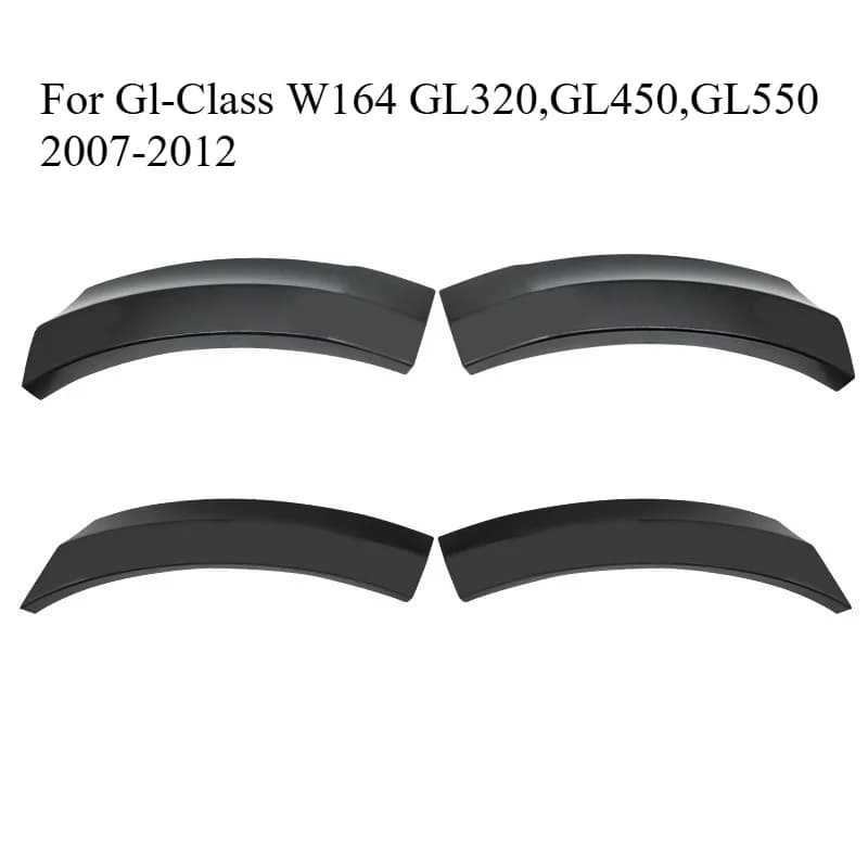 Front and rear bumper corner wheel arch trim panels 1648849822 1648849722 1648840223 1648840123 For Benz GL Class W164 2007-2012
