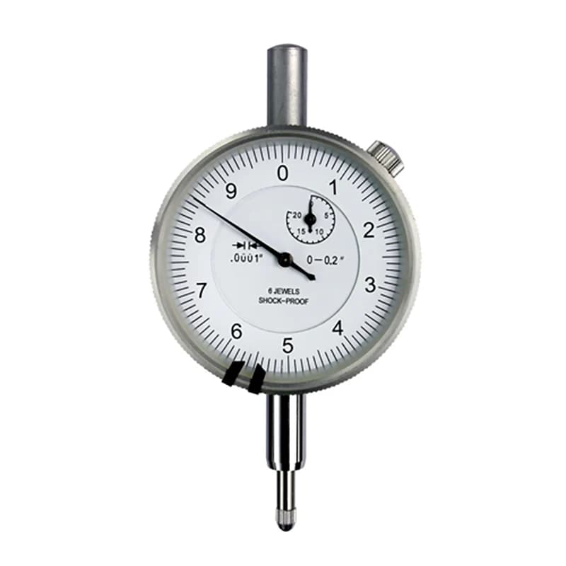 Inch High Accuracy Dial Indicator Range 0-0.05 Inch with 0.0001 Inch Resolution Gauge