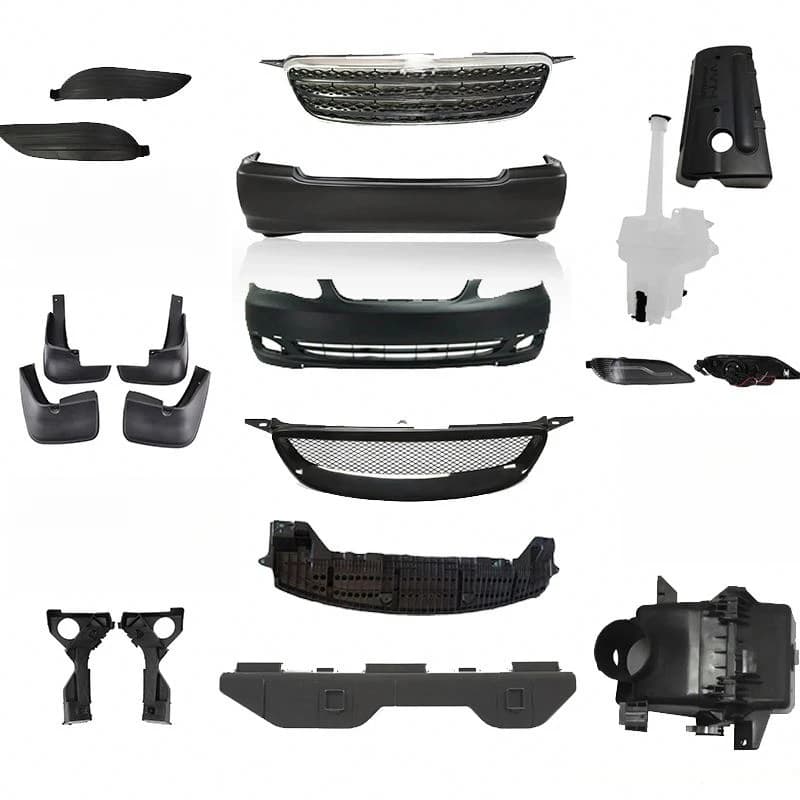 High Quality Body Kit Bumper Grille Fender Fog Tail Lamp For Corolla 2007-2020 Japanese Car