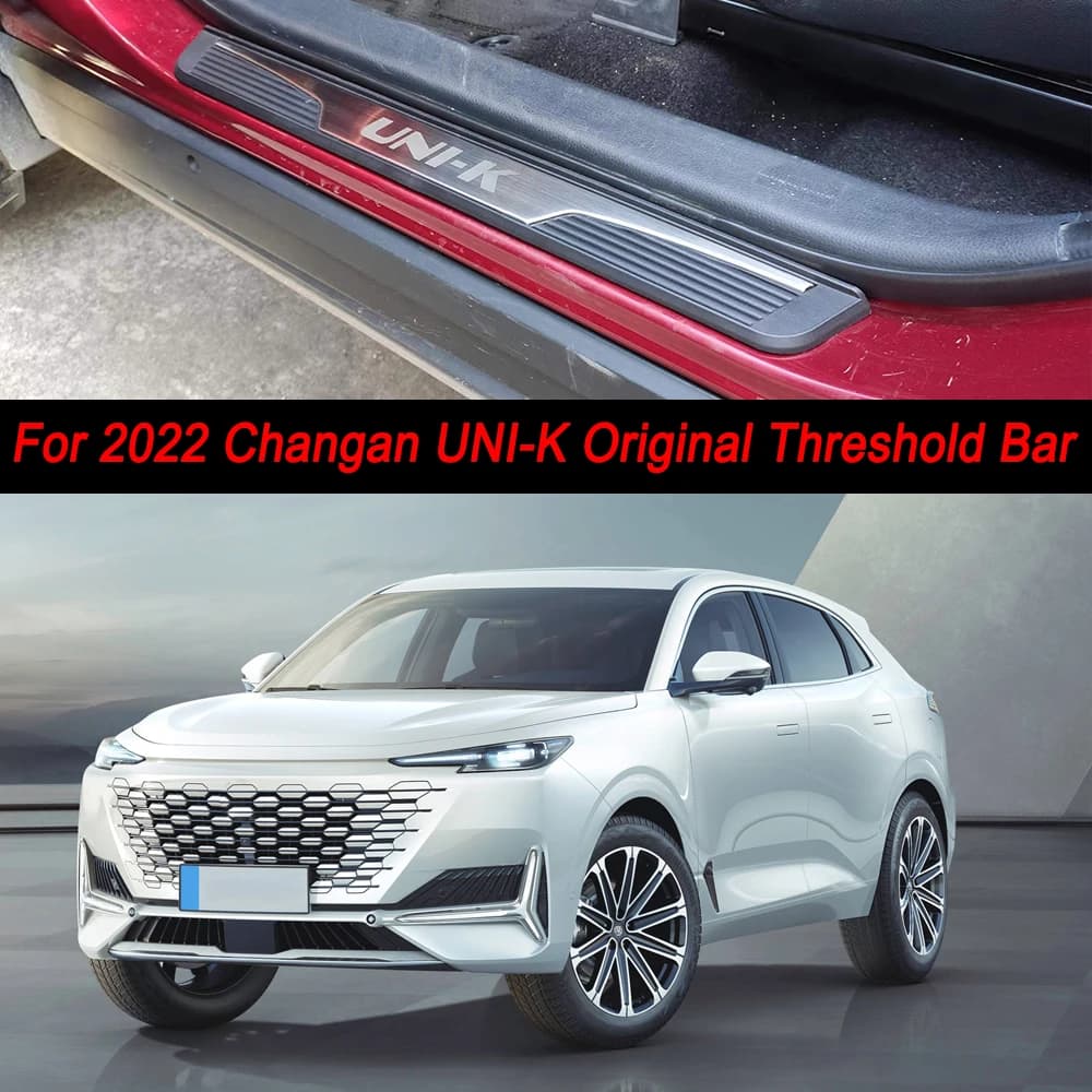 For Changan UNI-K UNIK 2022 2023 2024 2025 Door Sill Protector Car Accessories Original Threshold Bar Plate Trim Pedal Styling