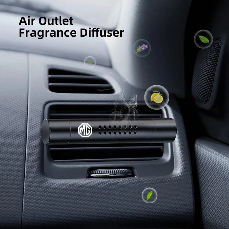 Custom MG Vent Mount Aroma Diffuser Fit MG One ZS EV MG4 EV HS Cyberster, Car Air Conditioner Outlet Fragrance Stick Decor Part