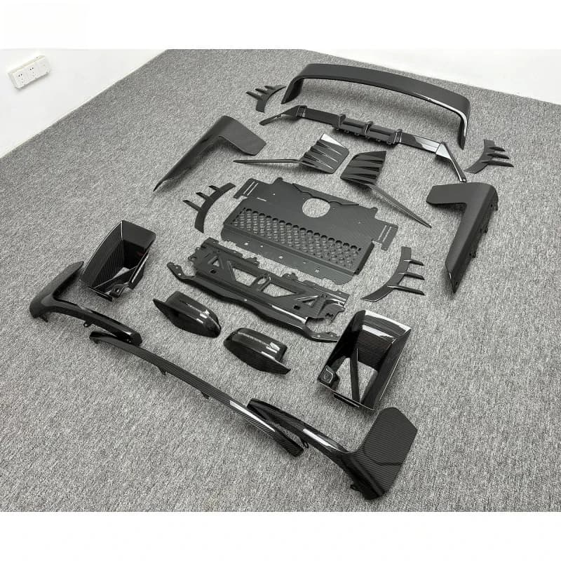 Premium Car Accessories G87 Bodykit Peormance Dry Carbon Fiber Front Lip Spoiler Rear Diffuser Durable