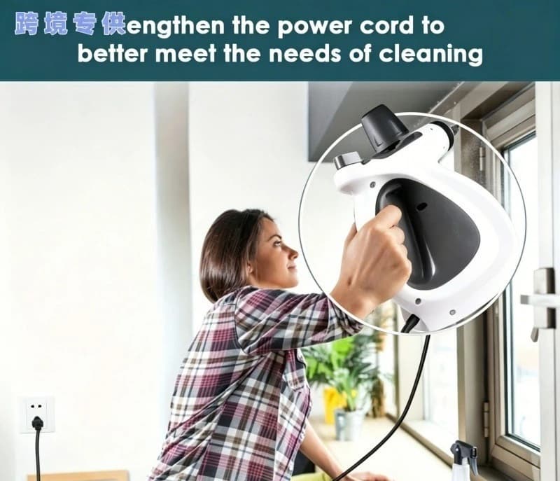 Powerful Handheld Steam Cleaner Multi‑Purpose Cleaning Machine For Home Car Office Surface Sanitizing Use