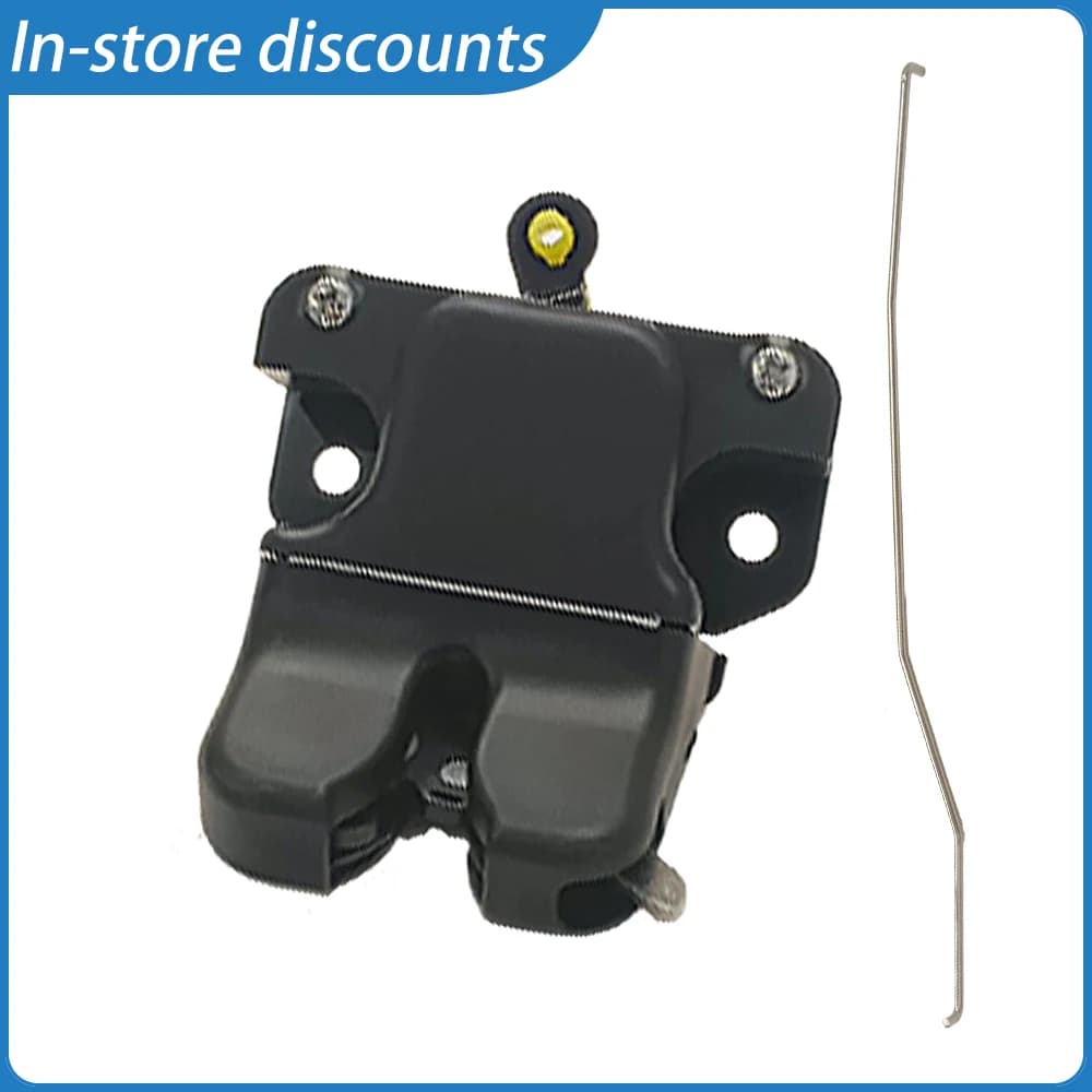 High Quality Trunk Lid Boot Latch Car Lock with Rod for Hyundai Accent Verna 2006-2011, Direct Replacement Stable OEM 812301E000