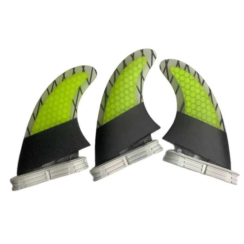 Surf Carbon Fiber Fins Surfboard Fins Fiberglass FS2 Click Tab Glass Fiber Surfing Fin