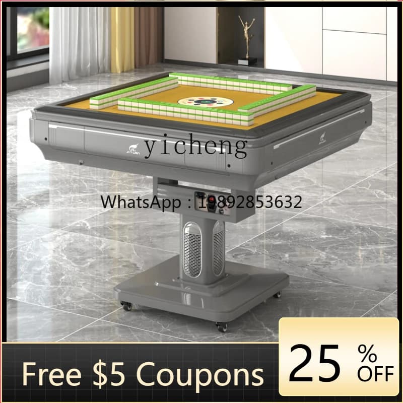 Mahjong Machine Automatic Household Electric Folding Mahjong Dining Table Genuine Goods