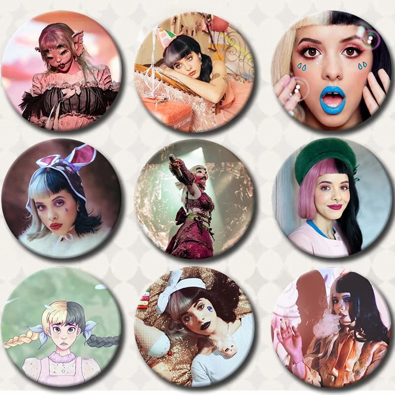 Singer Melanie Martinez Brooches Classic Song Cake Play Date Badge Exquisite Album Cartoon Enamel Pins for Backpack Jewelry Gift
