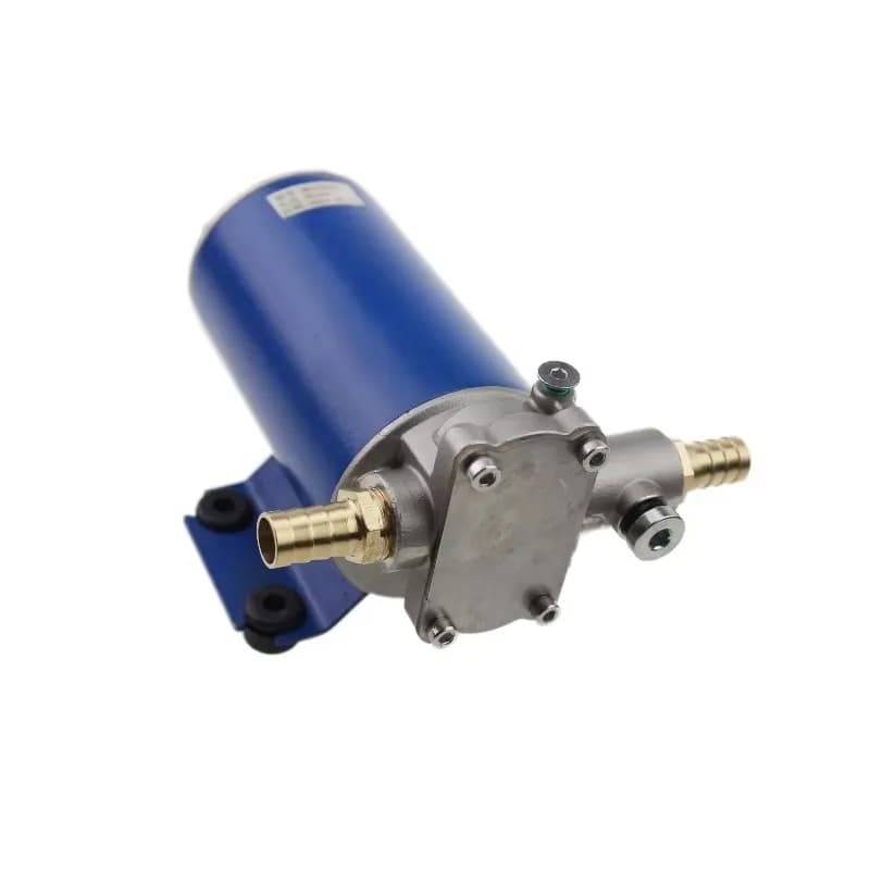 Food Grade Large Flow Self-Primed Gear Pump High Temperature Resistant Stainless Steel Rotary Pump for High-Temperature
