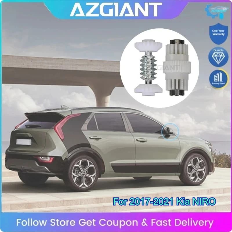 AZGIANT for 2017-2021 Kia NIRO Car Side Mirror Fold Actuator Unit Inner Precision Gear Assembly Brand New OEM Auto Parts