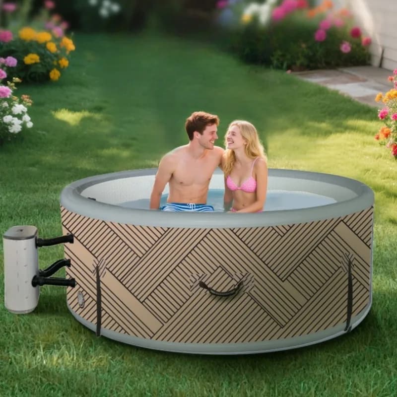 Bath Inflatable Spa Outdoor Home Spa Pool Children's Pool Wellness Pool Sauna  Outdoor Bath