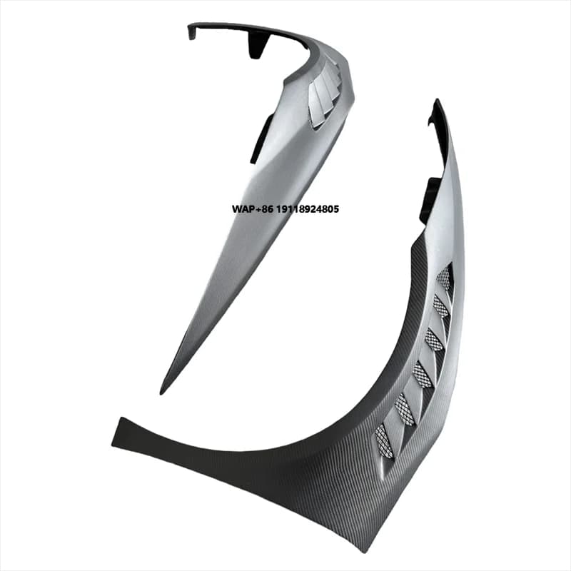 Matte Dry Carbon Fiber Front Fender, Suitable for 14-19 Huracan LP610-4 and LP580-2 Two Door Coupe Style Ventilated Fenders