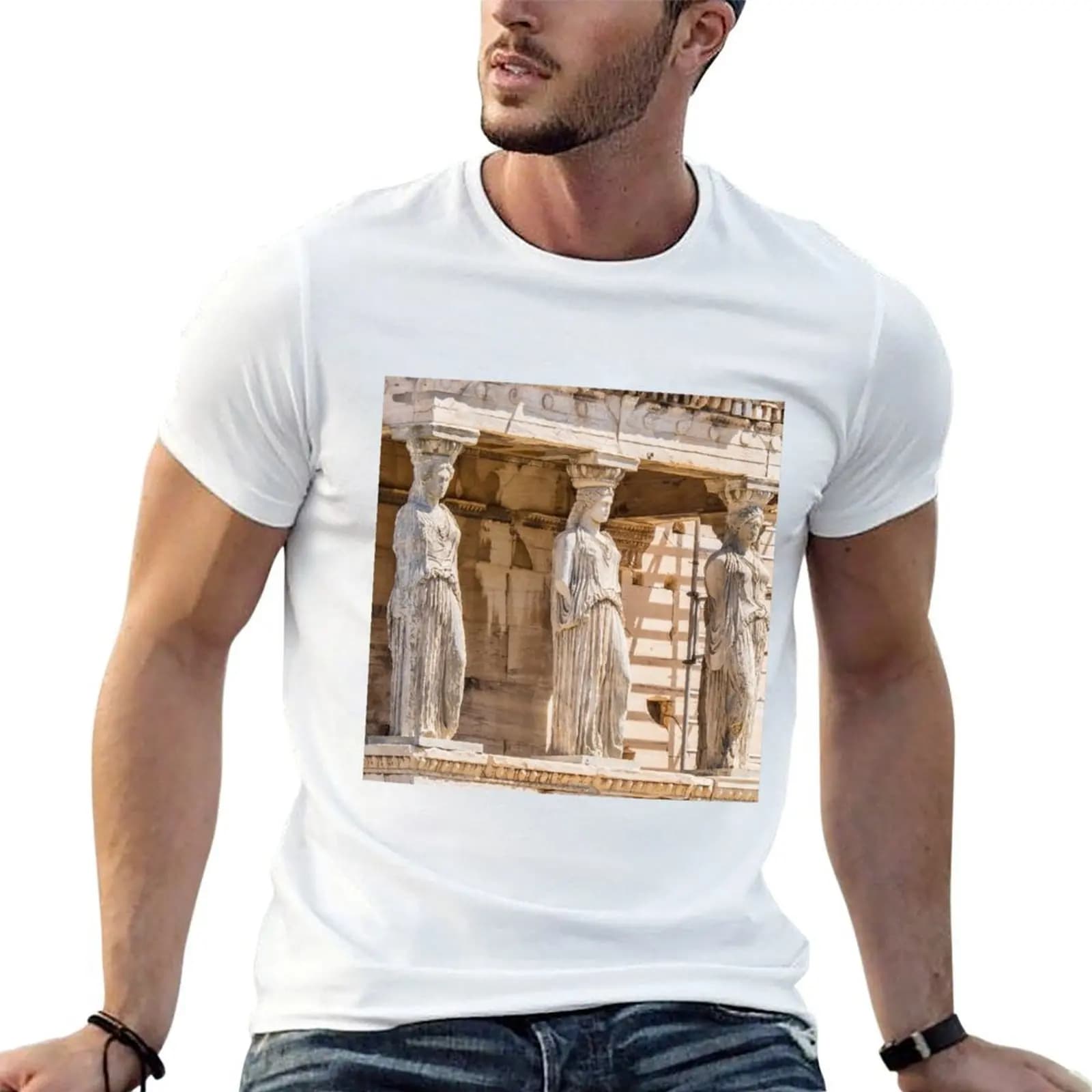 Caryatids T-Shirt anime clothes cheap stuff fruit of the loom mens t shirts