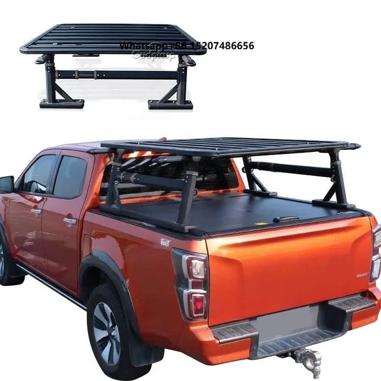Universal Cargo Carrier Basket Adjustable Roll Bars   Roof Racks