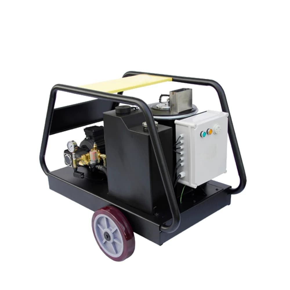 3KW 150 Bar Hot Water Pressure Washer for Car  Machine Road Factory Workshop Industrial High Pressure Cleaner for Rust Dirt