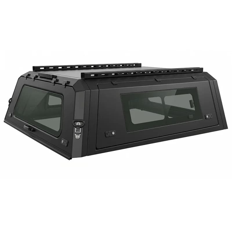 Custom Waterproof Aluminum Alloy High Profile Canopy Cover Pickup Trucks