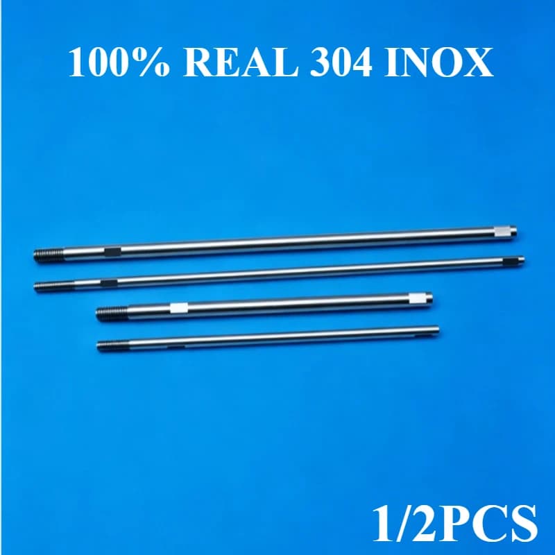 4mm 304 Stainless Steel Rod Precision Drive Shaft 10-35cm Round Metal Bar No Vibration Varilla Acero Inoxidable for RC Boat Axle
