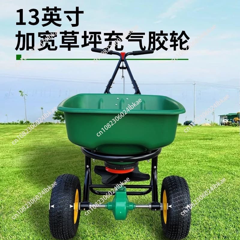 Spreader2000 Fertilizer, Hand Push Turf Care Grass Seed Planter, Fertilizer Spreader