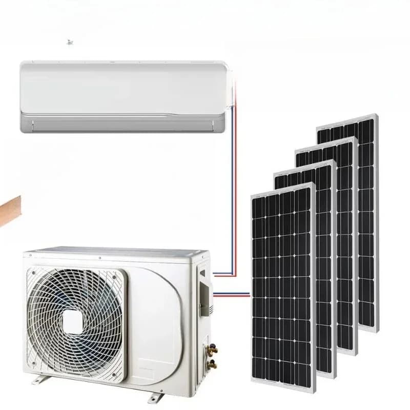 Solar Air Conditioning 12000BTU 18000BTU 24000BTU Hybrid Easy Installation Split Hybrid Portable