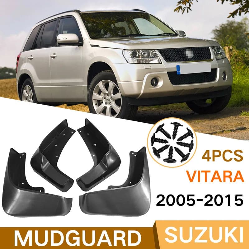 For 2005-2015 old Suzuki Vitara VITARA fender skin front and rear auto parts mud flaps car accessories 4runner accessories