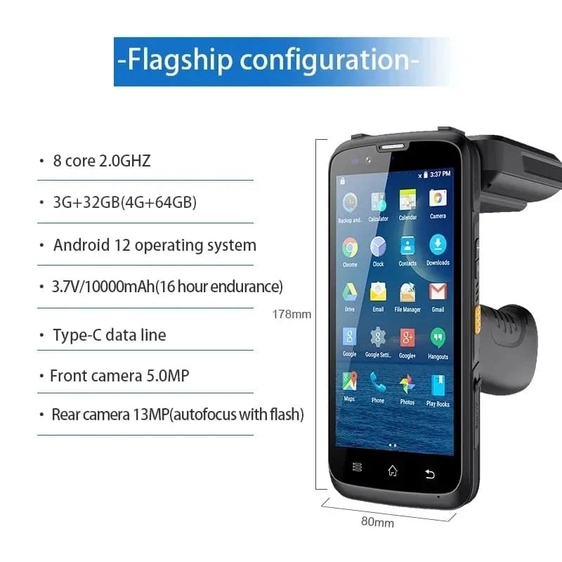 Reader Handheld Wireless Long Range ID High Performance