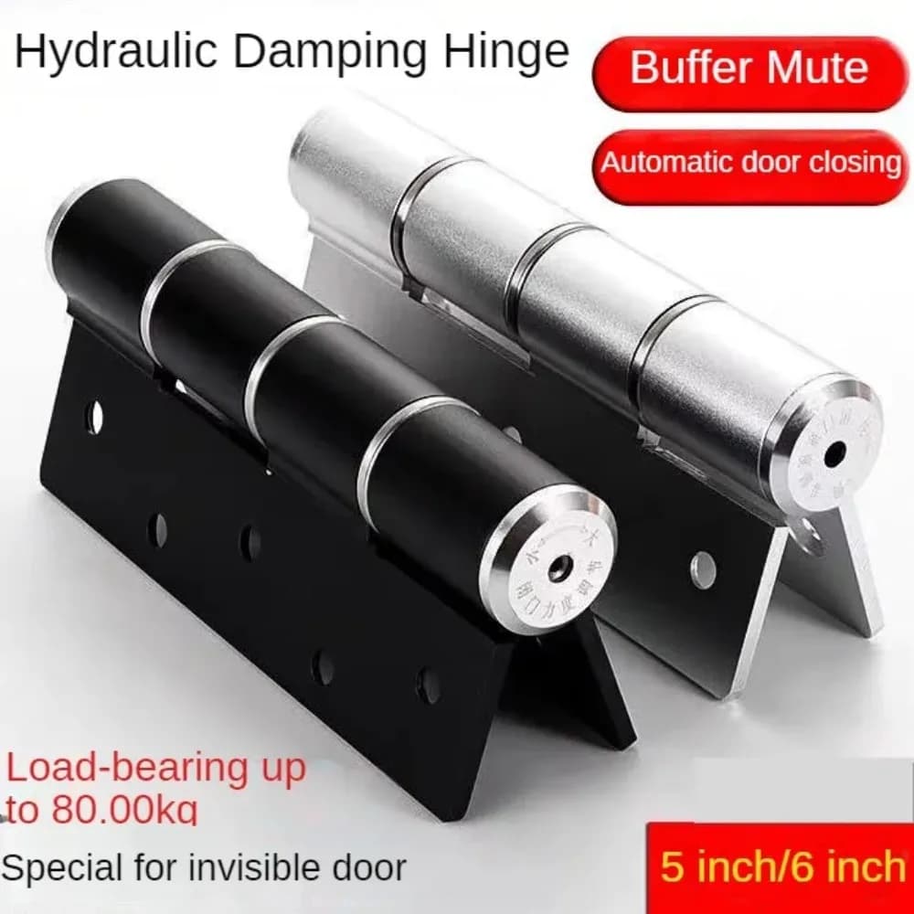 ZF-T Bisagra hidráulica Invisible para puerta especial, amortiguador de cierre automático, accesorios de Hardware, bisagra de pu