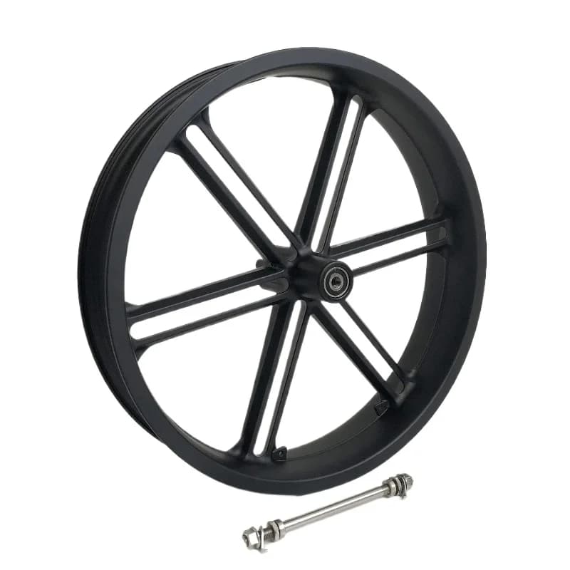 20X4.0 110mm-135mm Disc Brake Design Snow Bike Fat Bike Wheels Anti-deformation Magnesium Alloy Front Wheels