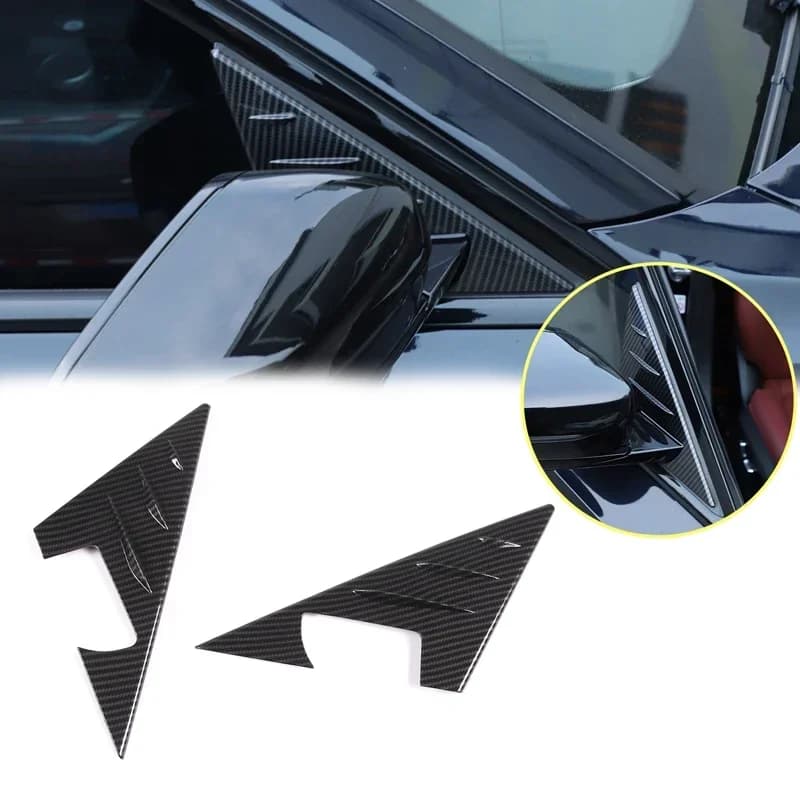 ABS Carbon Fiber For BMW 3 Series G20 2020-2022 Car dashboard center console gear panel decorative cover sticker interior kit