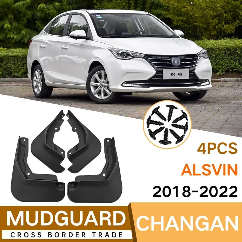 For Changan Alsvin 2018-2022 Yuexiang fender tiles front and rear auto parts 4runner accessories fender flares mud flaps
