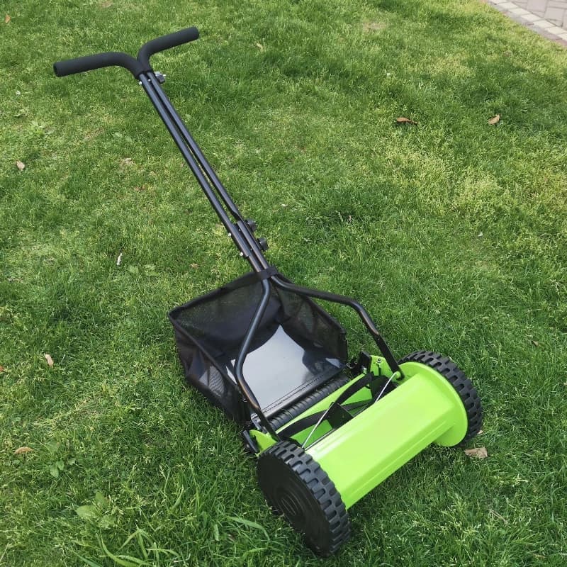 New 12-inch villa garden multi-functional lawn mower small hand push lawn mower