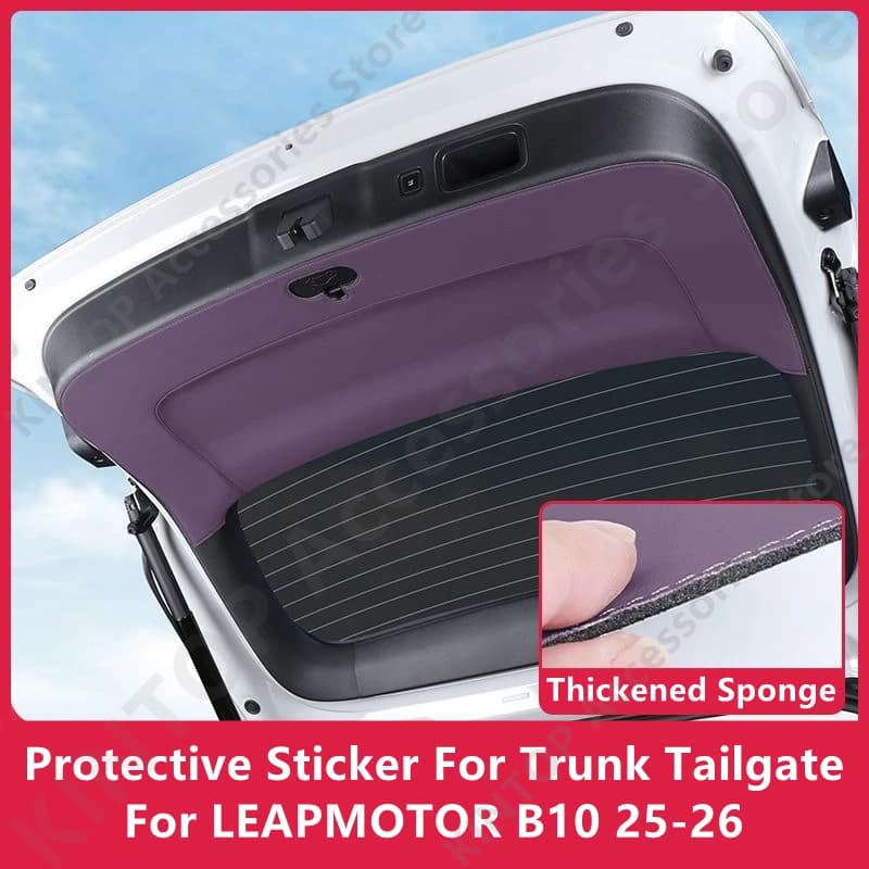 For LEAPMOTOR B10 25-26 Protective Sticker For Trunk Tailgate,Car Interior Decoration Modification Protection Accessories Refit