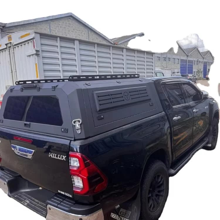 Factory Direct Sales Off Road Style Waterproof Pickup Hardtop Lightweight Canopy for Toyota Tacoma Ford F150  Hilux Ranger GMC