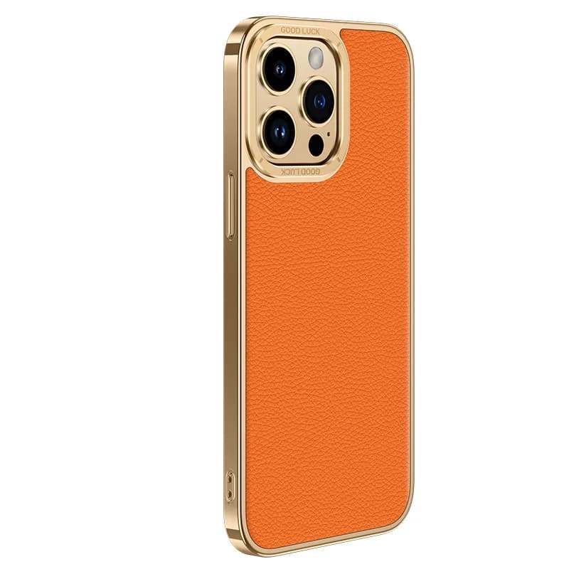 Applicable to  14 mobile phone case 14promax leather case 13 all-inclusive leather case