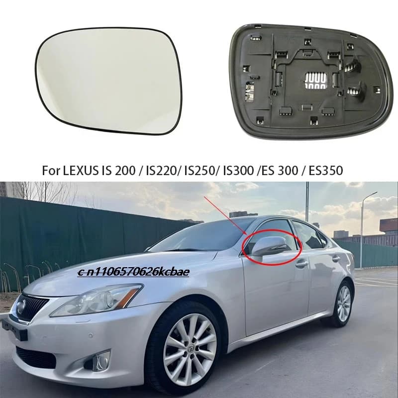 Applicable to Lexus 06-12 old model ES IS lenses, rearview mirror plates, rearview mirror heating glass